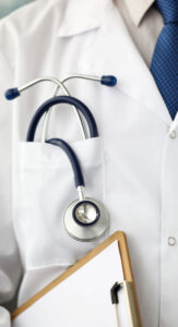 Close up of Dr Stethescope